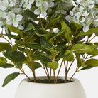 Medium Faux Green Hydrangea Plant In Pot - Angela Reed - 