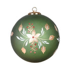 Medium Sage Hand Painted Bauble