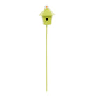 Mini Birdhouse, Pot Stem Pink,Green