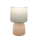 Mini Shell Pattern Ceramic Bedside Lamp Green,Honey