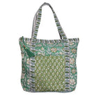 Mint & Mustard Small Block Print Quilted Tote Bag - Angela Reed - 