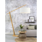 Mont Blanc Floor Lamp with Linen Shade