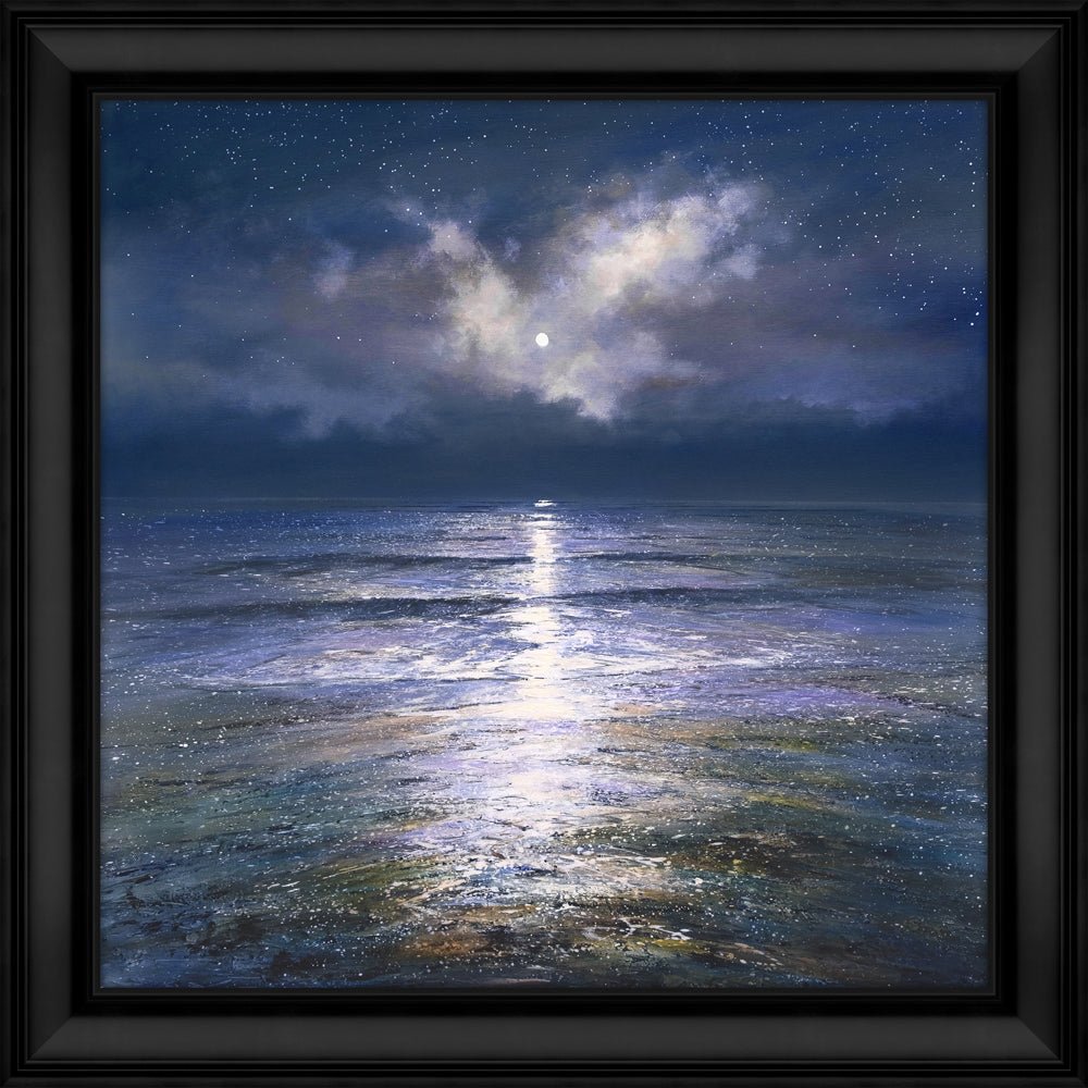 Moonlight Over The Sea - Angela Reed - 