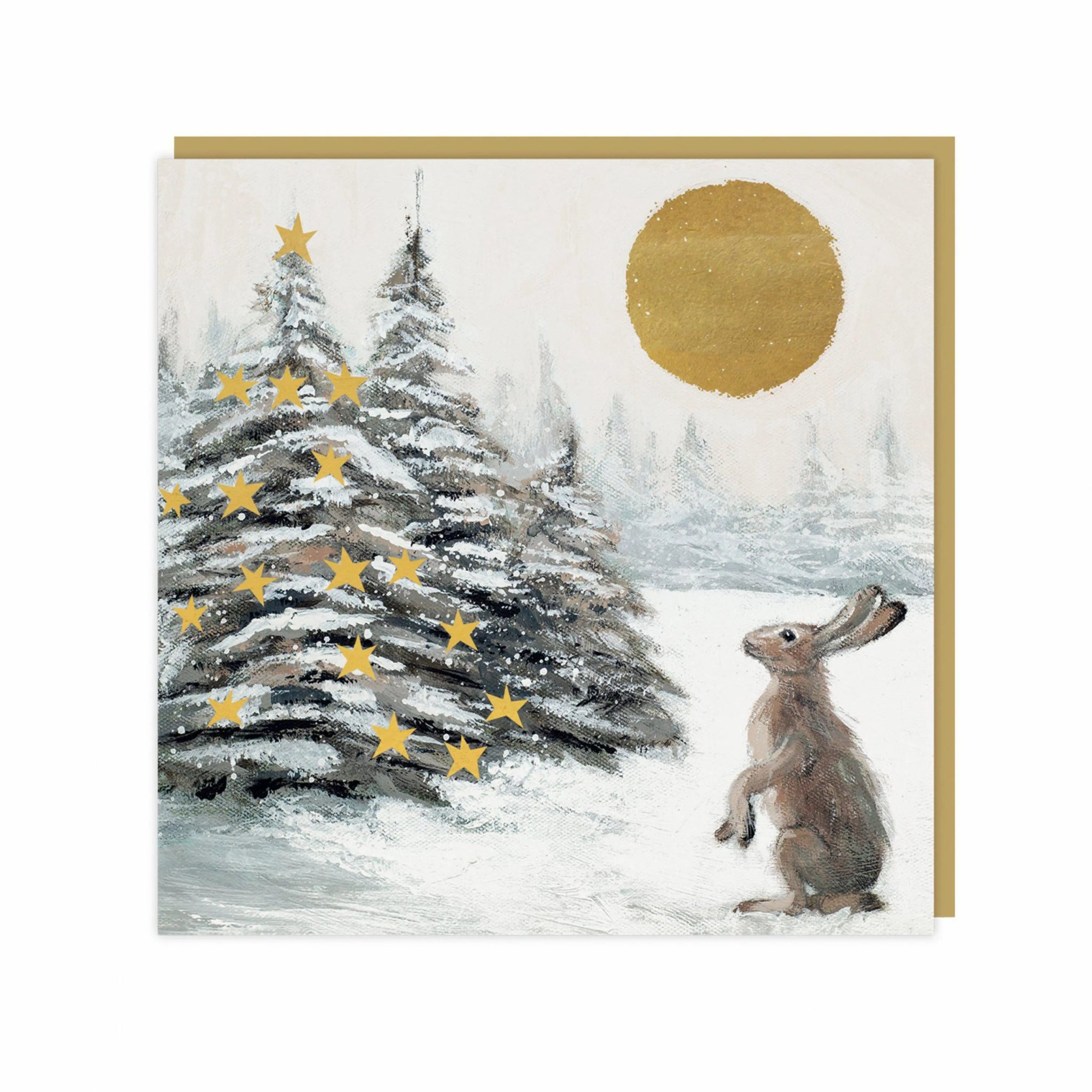Moonlit Tree, Pack of 6 Charity Christmas Cards