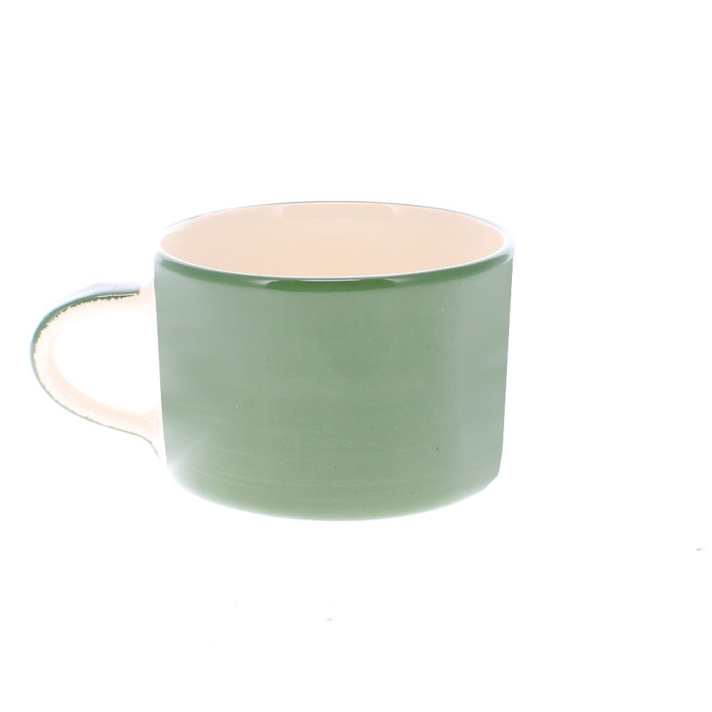 Moss Green Plain Wash Mug - Angela Reed - 