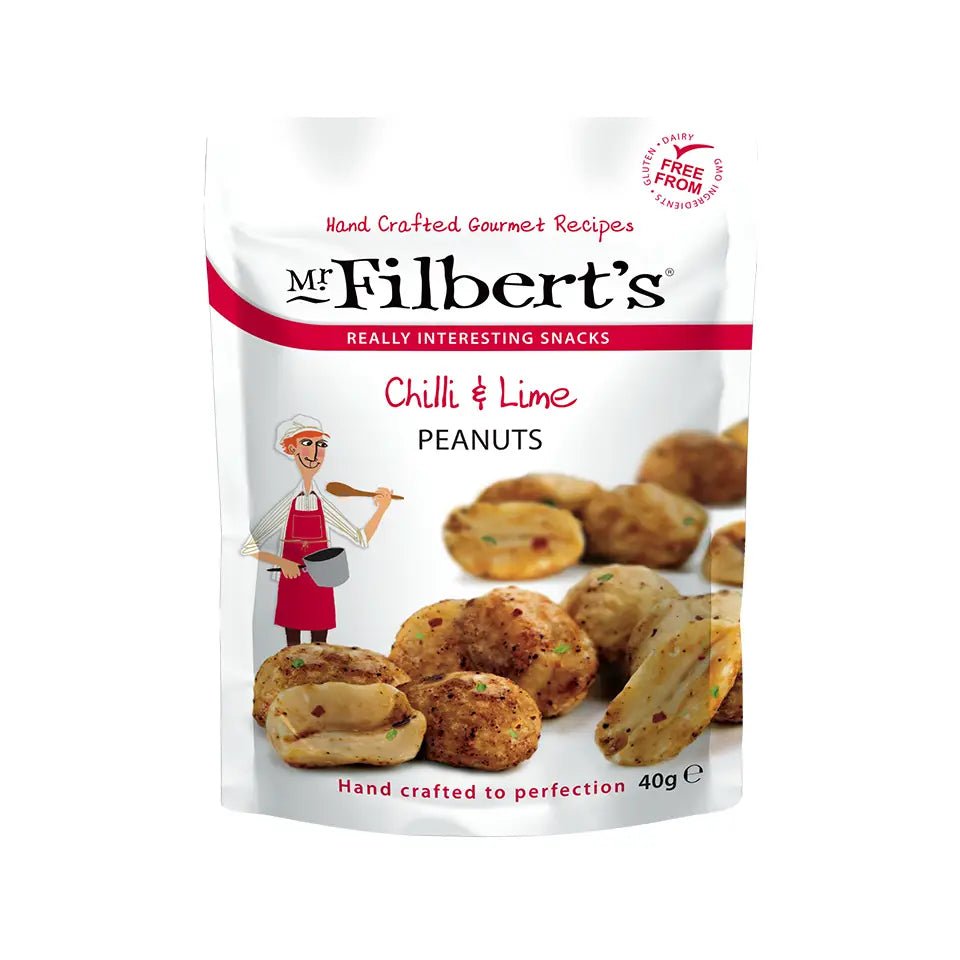 Mr Filberts Chilli & Lime Peanuts 40g – Angela Reed