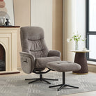 Nevada Reclining Chair Cloud,Barley,Ash