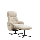 Nevada Reclining Chair Cloud,Barley,Ash