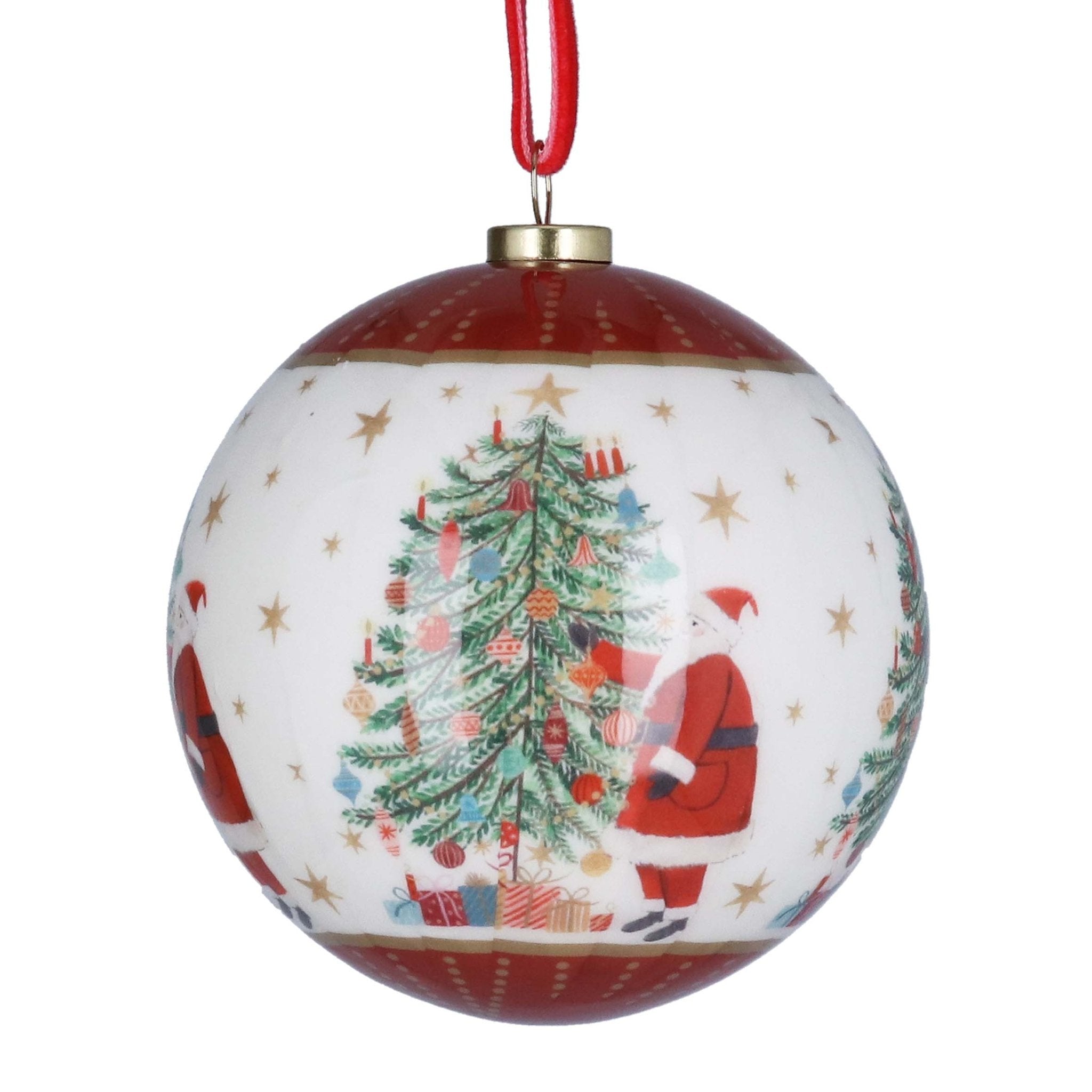 Nostalgia Bauble, Red and Green