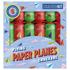 Novelty Paper Plane Crackers, Set of 6