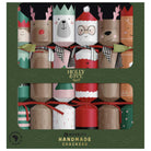 Novelty Santa and Friends Crackers, Set of 6