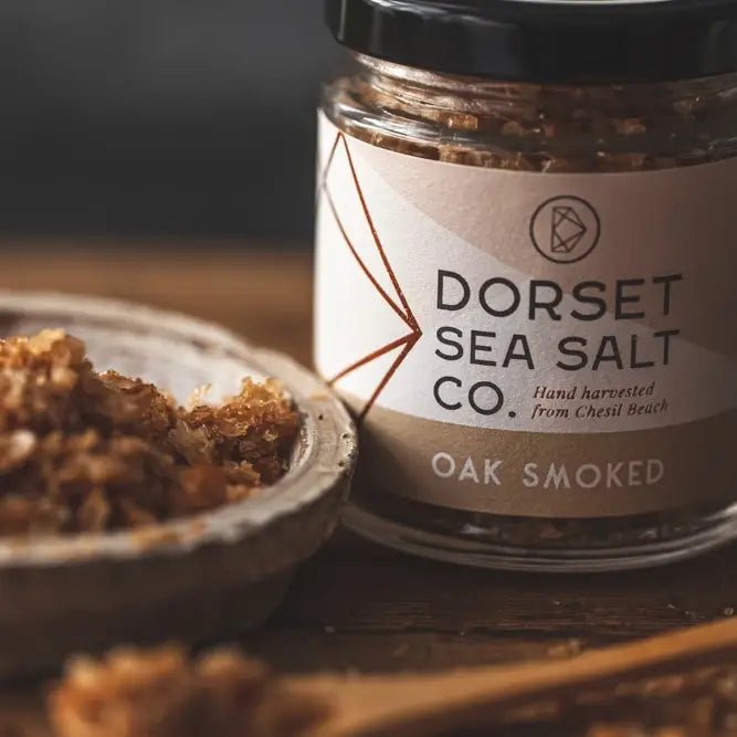 Oak Smoked Dorset Sea Salt (100g) - Angela Reed - Food and Drink