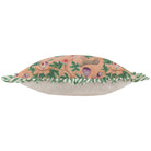 Okara Leopard And Fig Printed Ruffle Cushion