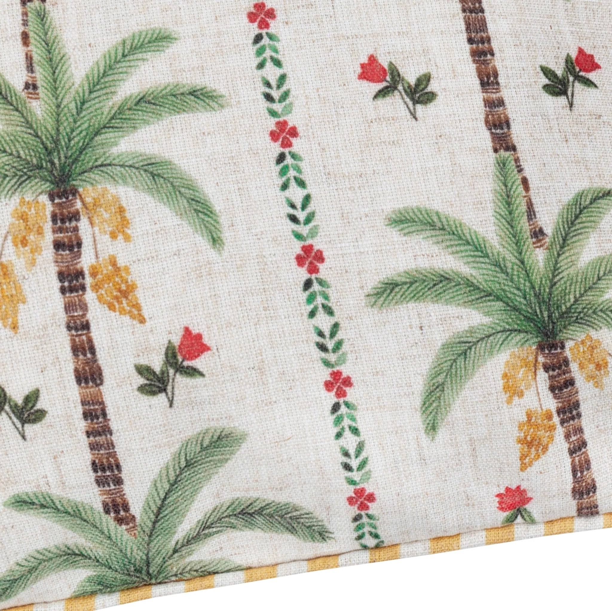 Okara Palm Printed Cushion