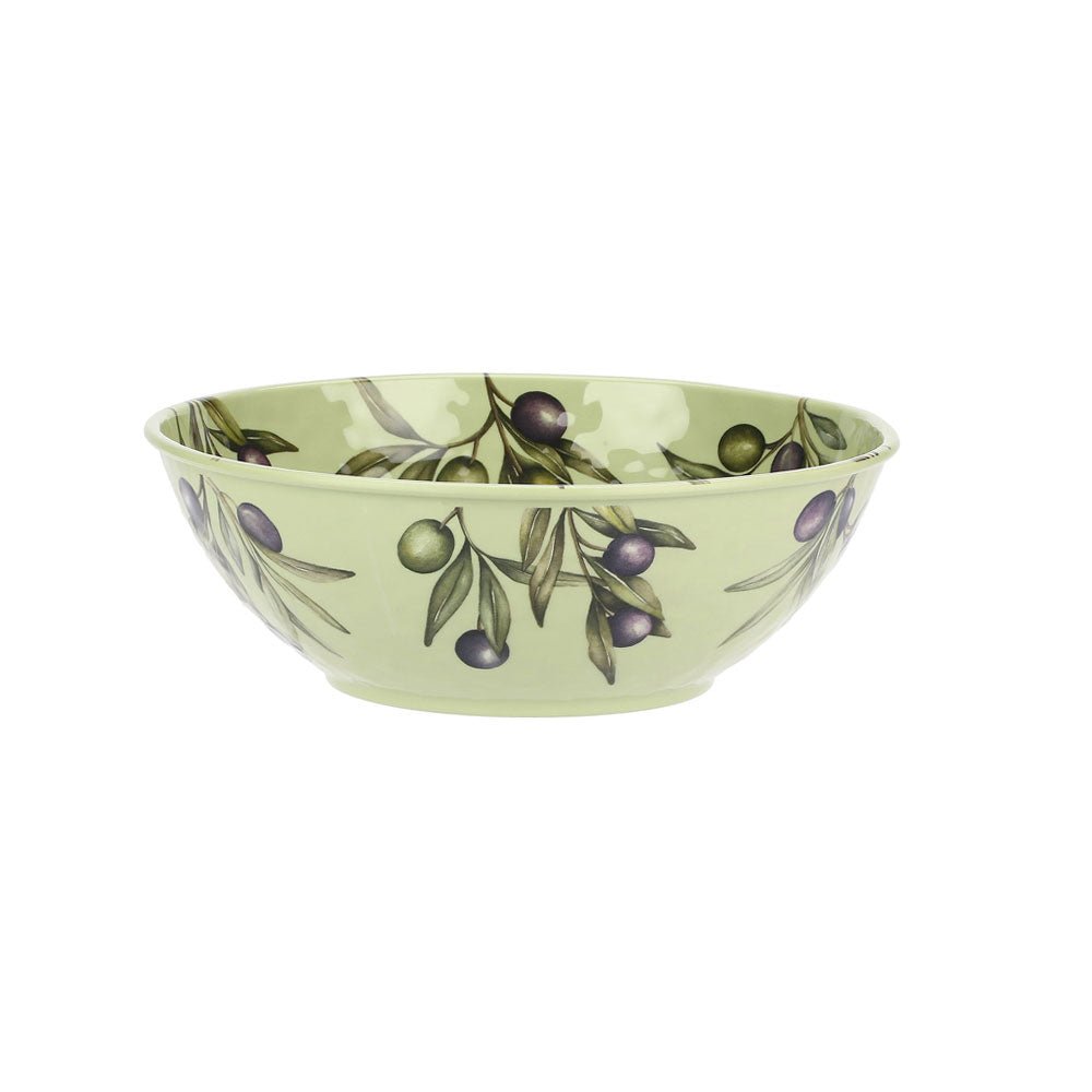 Olyvia Melamine Salad Bowl, Large