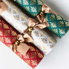 Opulent Damask Christmas Crackers, Pack of 6