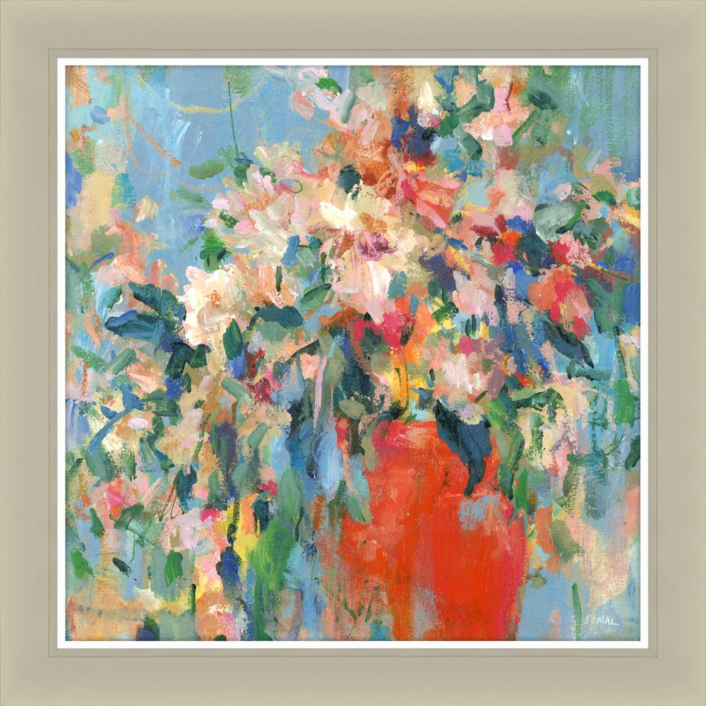 Orange Ginger Pot - Angela Reed - 