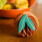 Orange Honeycomb Paper Decoration