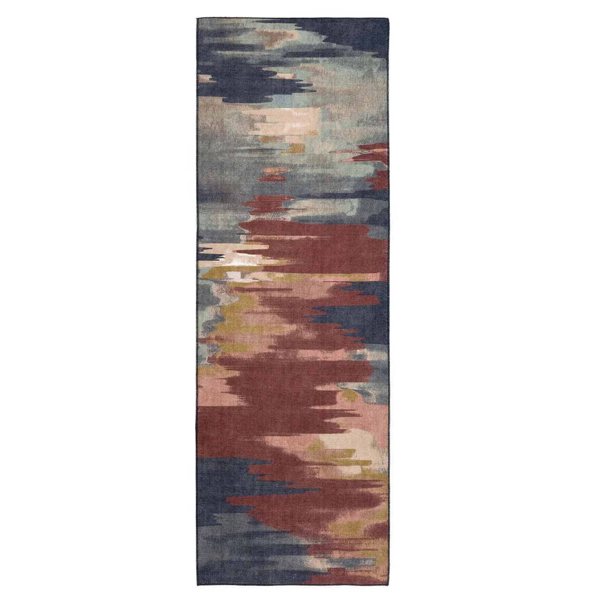 Origin Washable Rug Sedona Rust/Navy - Angela Reed - 