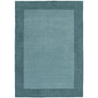 Origins Borders Rug, Duck Egg 120 x 170cm,160 x 230cm,200 x 290cm,67 x 200cm,80 x 150cm