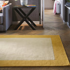 Origins Borders Rug, Ochre 120 x 170cm,160 x 230cm,200 x 290cm,67 x 200cm,80 x 150cm
