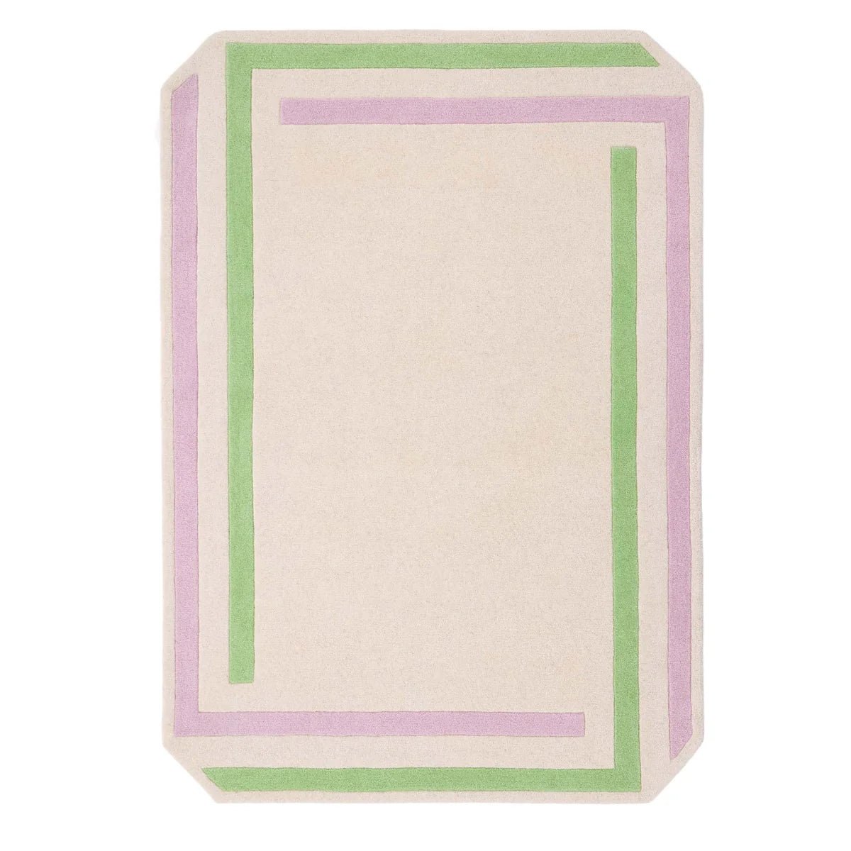 Origins Contour Lavender & Green Rug 120 x 170cm,160 x 230cm,200 x 290cm