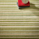 Origins Fine Stripe Rug, Green 120 x 170cm,160 x 230cm,67 x 200cm,80 x 150cm