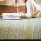 Origins Fine Stripe Rug, Ochre 120 x 170cm,160 x 230cm,67 x 200cm,80 x 150cm