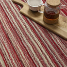 Origins Fine Stripe Rug, Red 120 x 170cm,160 x 230cm,67 x 200cm,80 x 150cm
