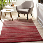 Origins Fine Stripe Rug, Red 120 x 170cm,160 x 230cm,67 x 200cm,80 x 150cm