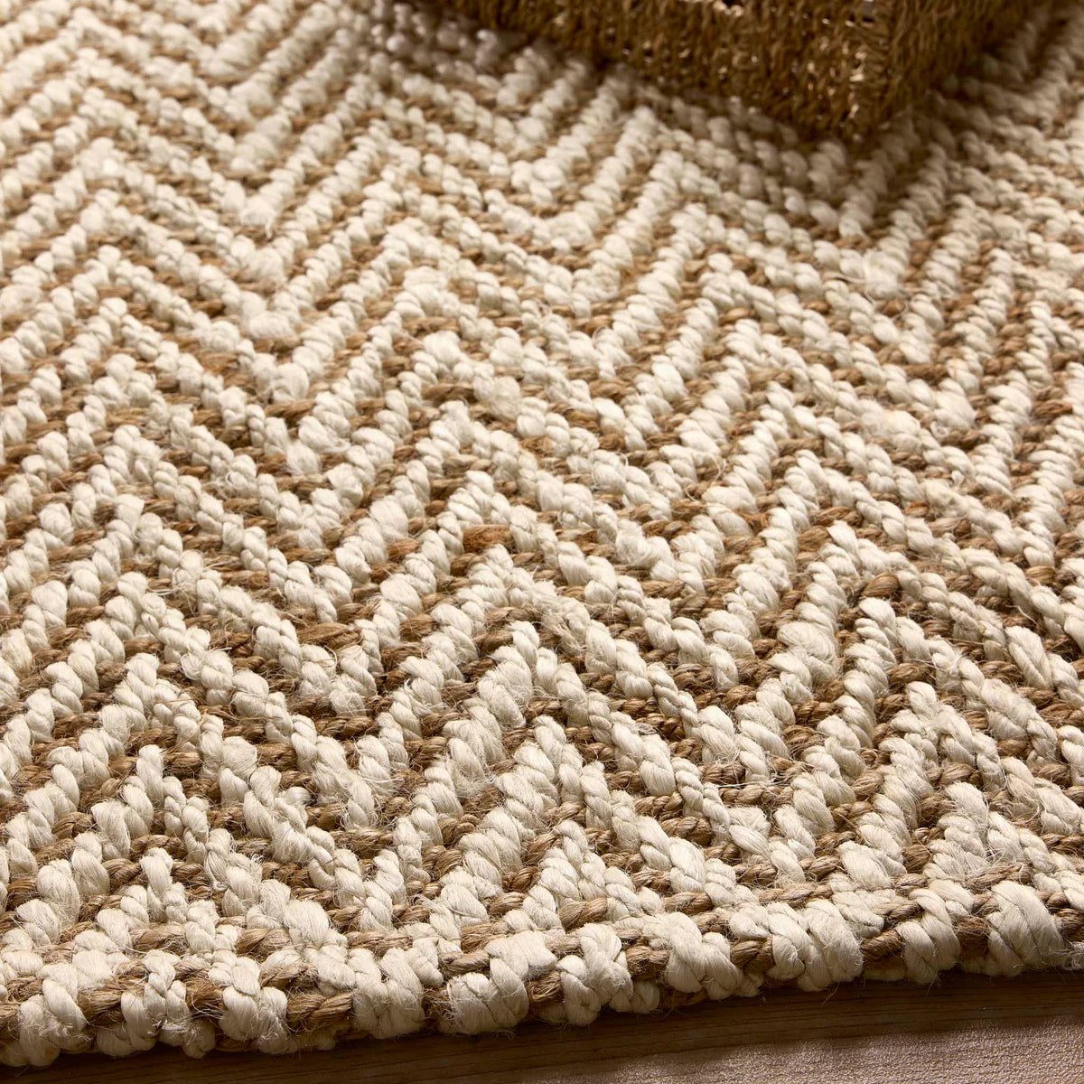 Origins Jute Herringbone Rug - Angela Reed - 
