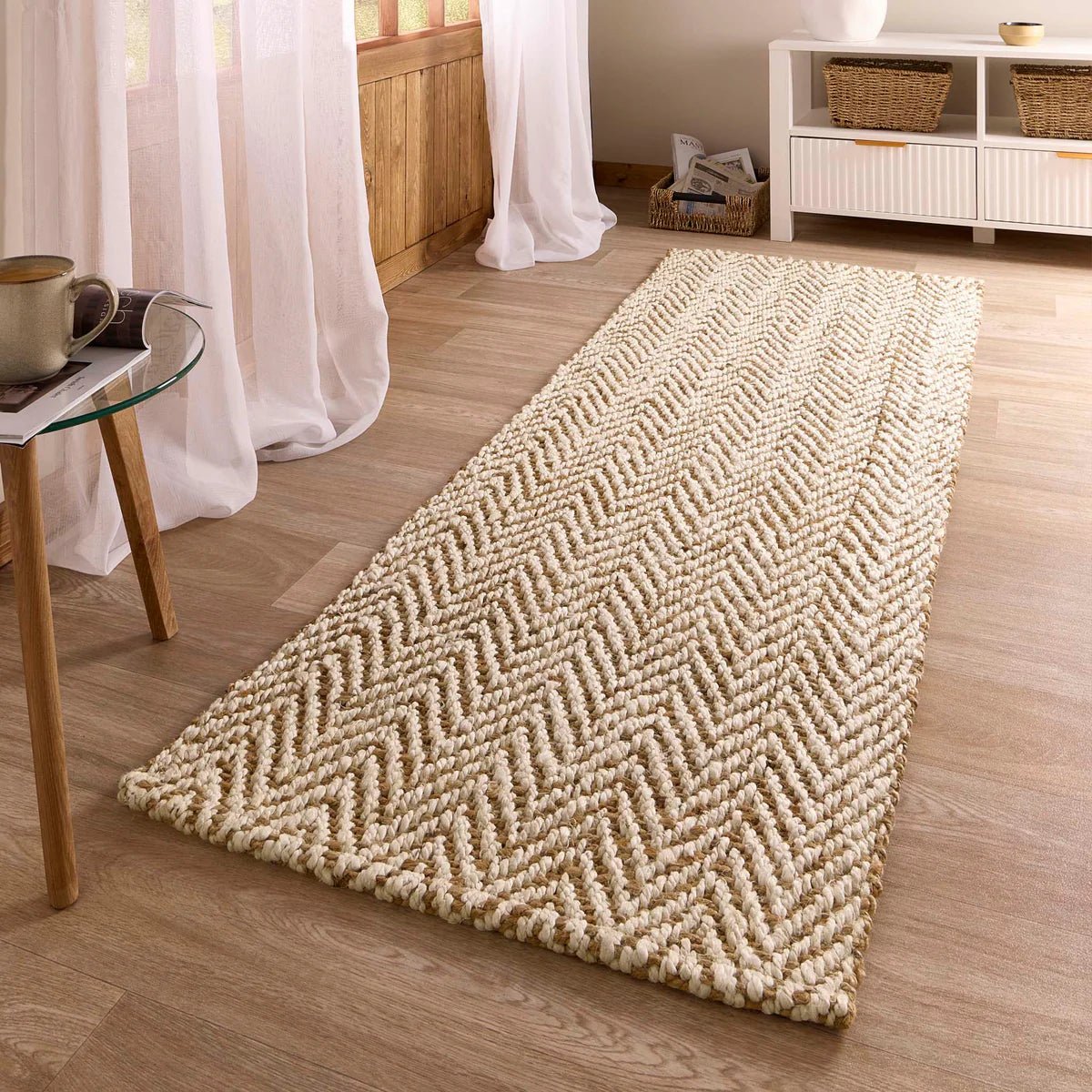 Origins Jute Herringbone Rug - Angela Reed - 