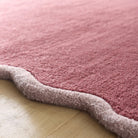 Origins Scalloped Elsie Rug, Coral/Lilac 120 x 170cm,160 x 230cm,200 x 300cm