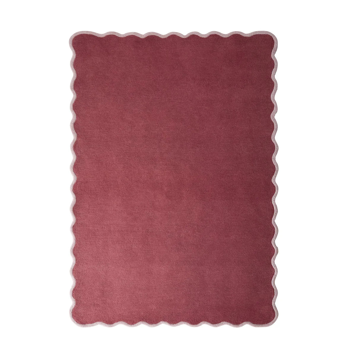 Origins Scalloped Elsie Rug, Coral/Lilac 120 x 170cm,160 x 230cm,200 x 300cm