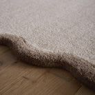 Origins Scalloped Elsie Rug, Natural/Brown 120 x 170cm,160 x 230cm,200 x 300cm