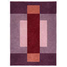 Origins Sienna Block, Berry 120 x 170cm,160 x 230cm,80 x 150cm