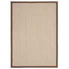 Origins Sisal Boucle Rug with Mocha Border 120 x 170cm,160 x 230cm,80 x 150cm,67 x 200cm runner