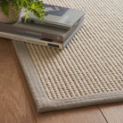 Origins Sisal Boucle Rug with Soft Grey Border 120 x 170cm,160 x 230cm,80 x 150cm,67 x 200cm runner