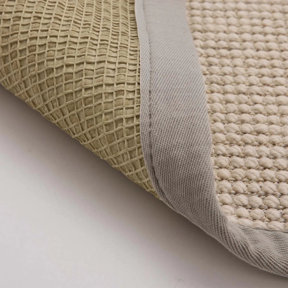 Origins Sisal Boucle Rug with Soft Grey Border 120 x 170cm,160 x 230cm,80 x 150cm,67 x 200cm runner