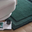 Origins Stacked Border, Dark Green 120 x 170cm,160 x 230cm,200 x 290cm