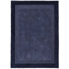 Origins Stacked Border, Evening Blue 120 x 170cm,160 x 230cm,200 x 290cm