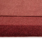 Origins Stacked Border, Wine Red 120 x 170cm,160 x 230cm,200 x 290cm