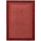 Origins Stacked Border, Wine Red 120 x 170cm,160 x 230cm,200 x 290cm