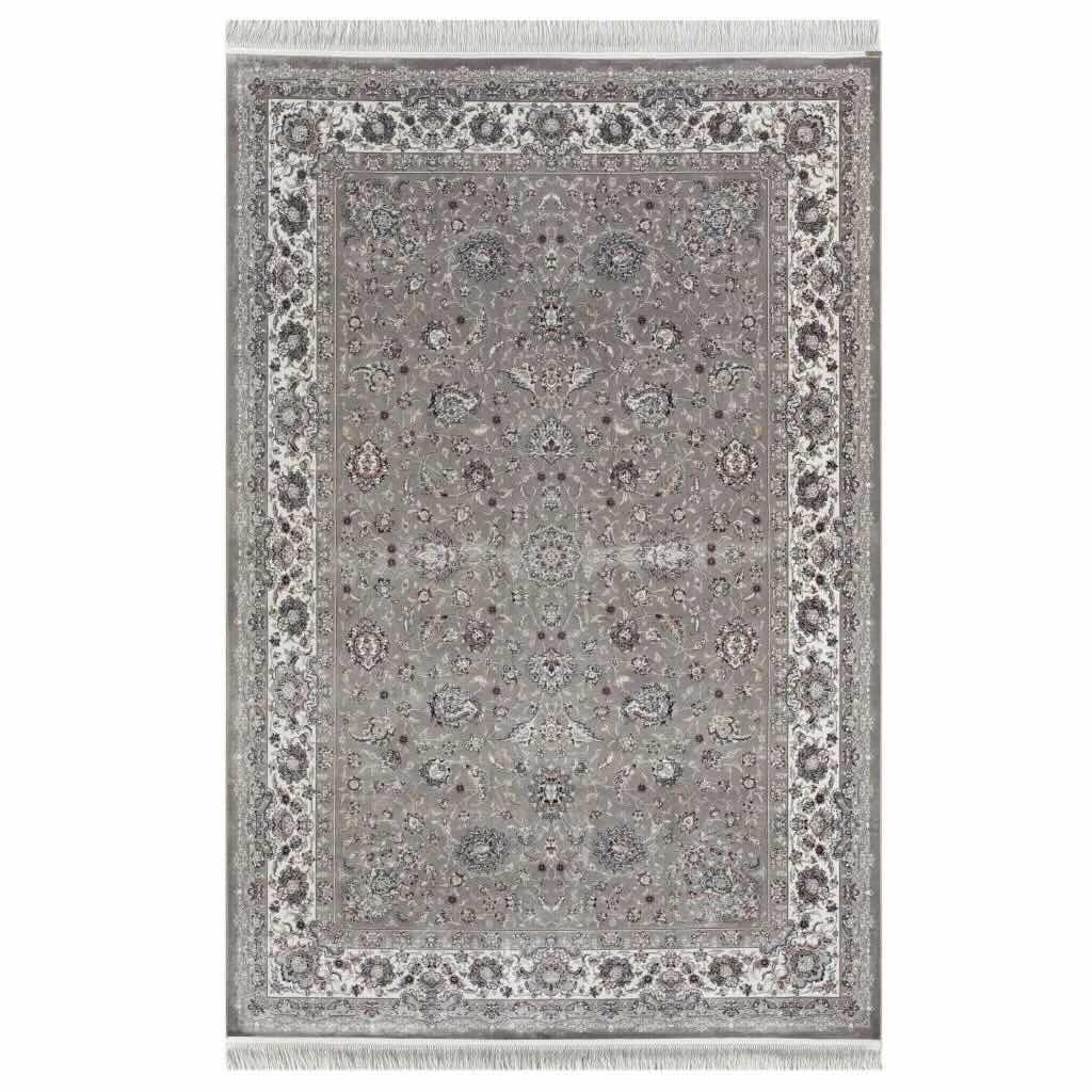Ornate Persian Floral Grey Rug - Angela Reed - 