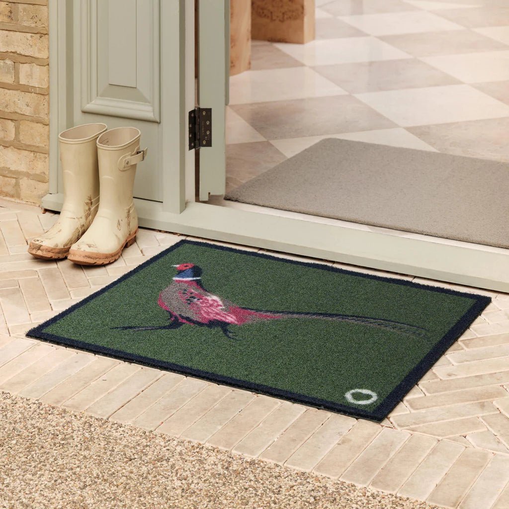 Outdoor Mat, Pheasant - Angela Reed - 