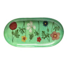 Oval Festival of Flowers Enamel Tray