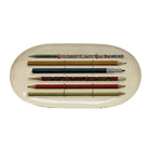 Oval Vintage Pencils Enamel Tray