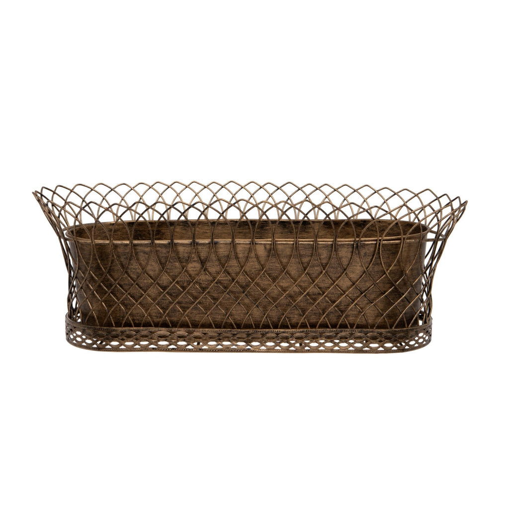 Ovale Tole Planter - Angela Reed -