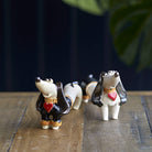 Pair of Dachshunds, Black - Angela Reed - 