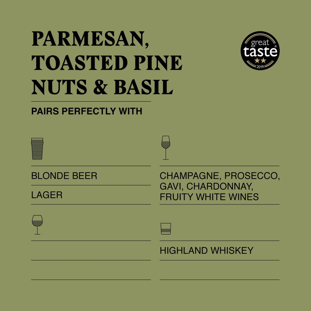 Parmesan, Toasted Pine Nuts & Basil Drinks Biscuit - Angela Reed - 